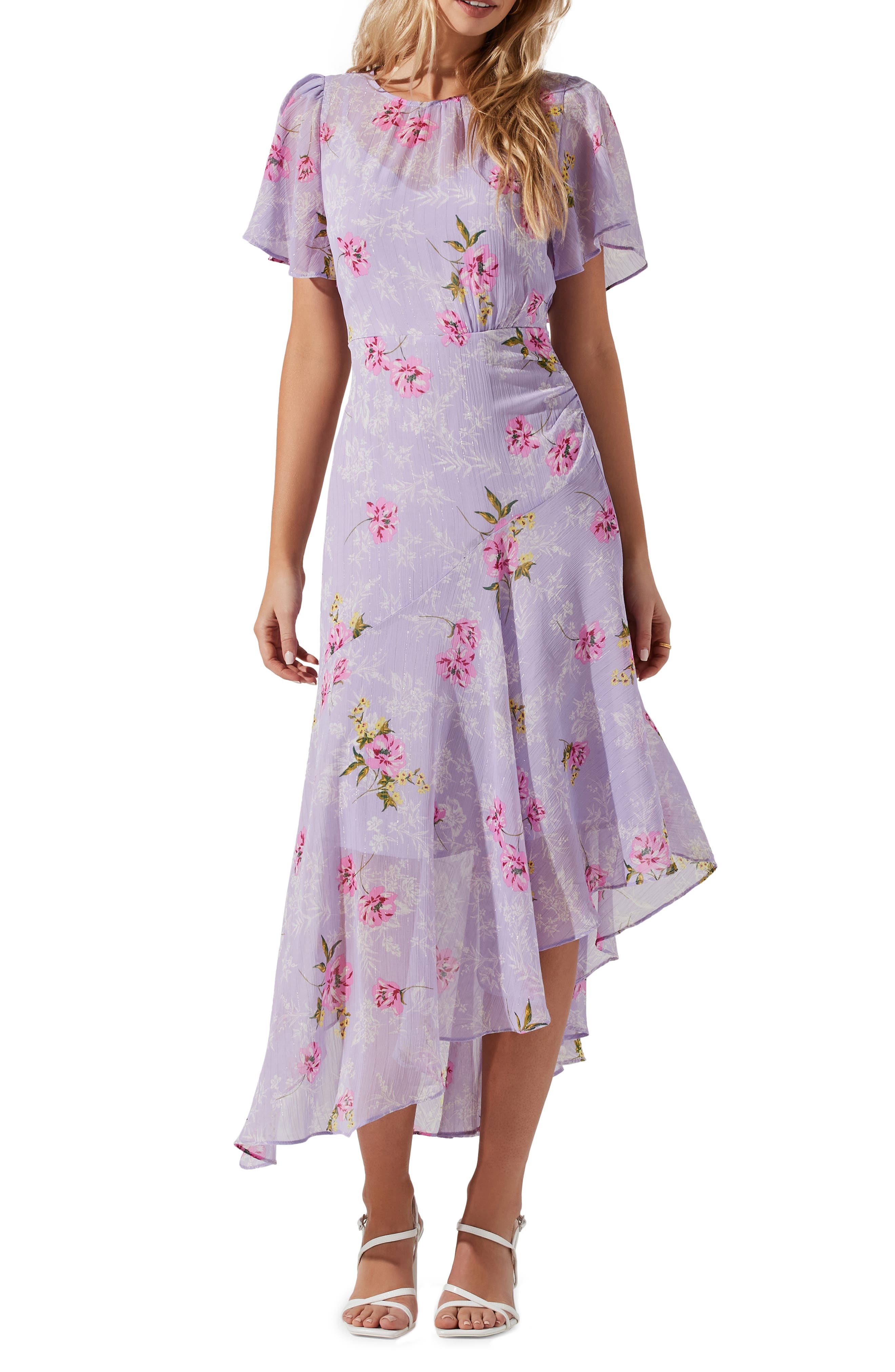 ASTR the Label Floral Print Dress ...